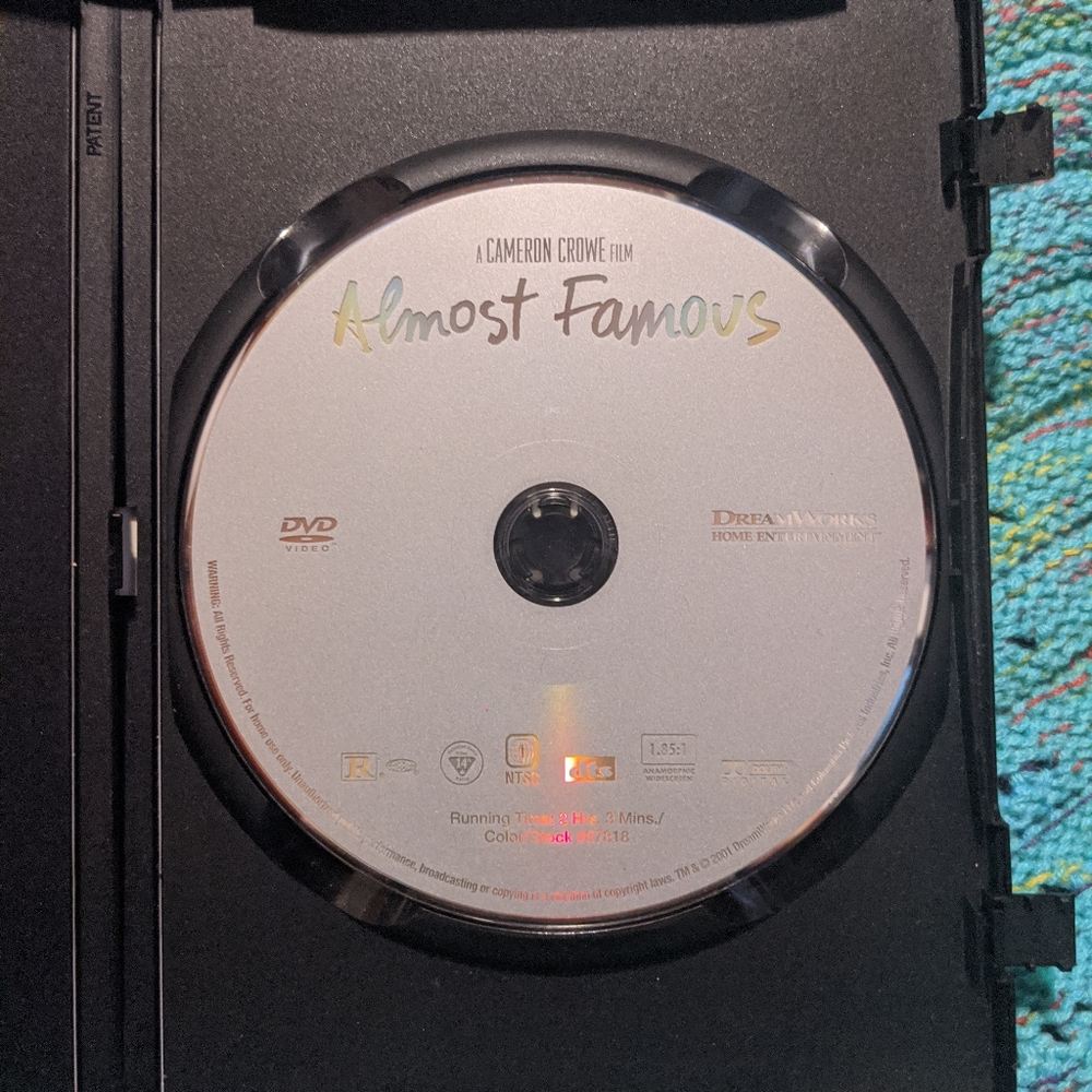 💙DVD💙 Almost Famous - Picture 2 of 3